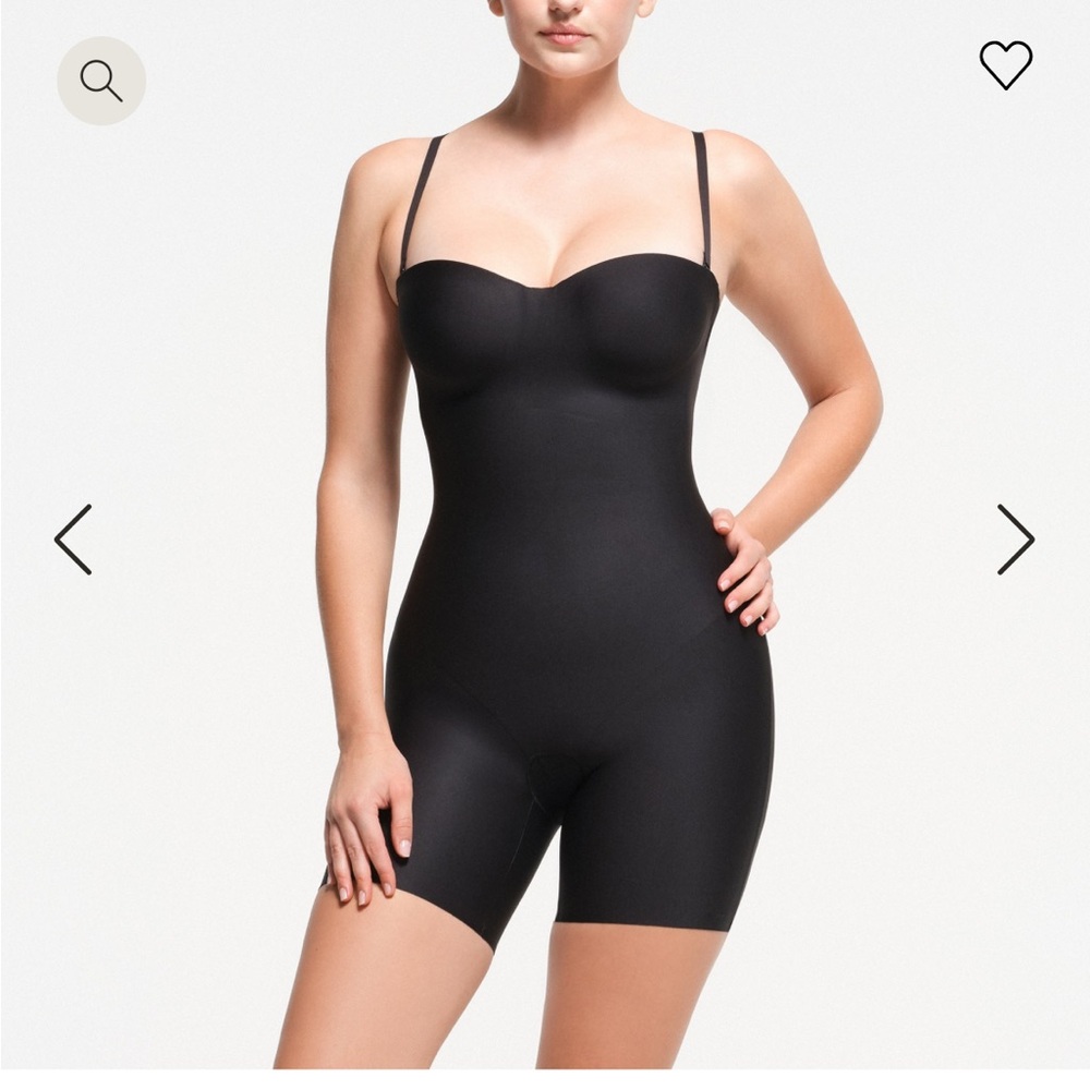 NWT SKIMS Body Underwire Mid Thigh Bodysuit